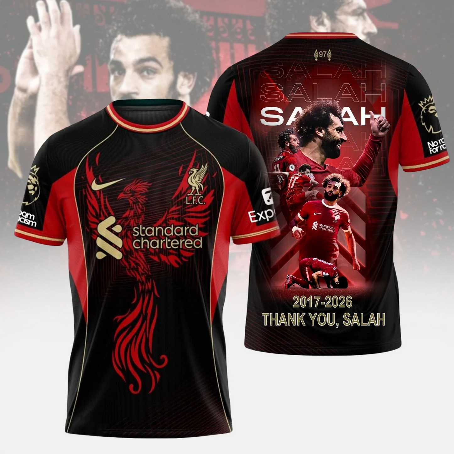 Thank You For All, M.Salah Premium V19 Shirt DDT 270326 NTL