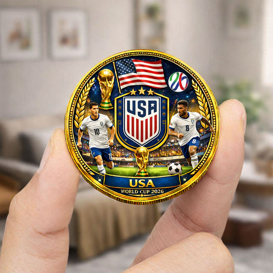 The USA Premium World Cup Commemorative Coin DDT CTND