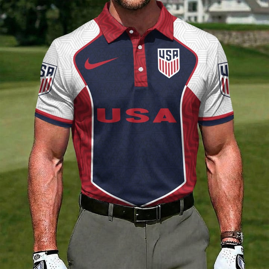 USA x World Cup 2026 Classic Polo Shirt DDT NTL