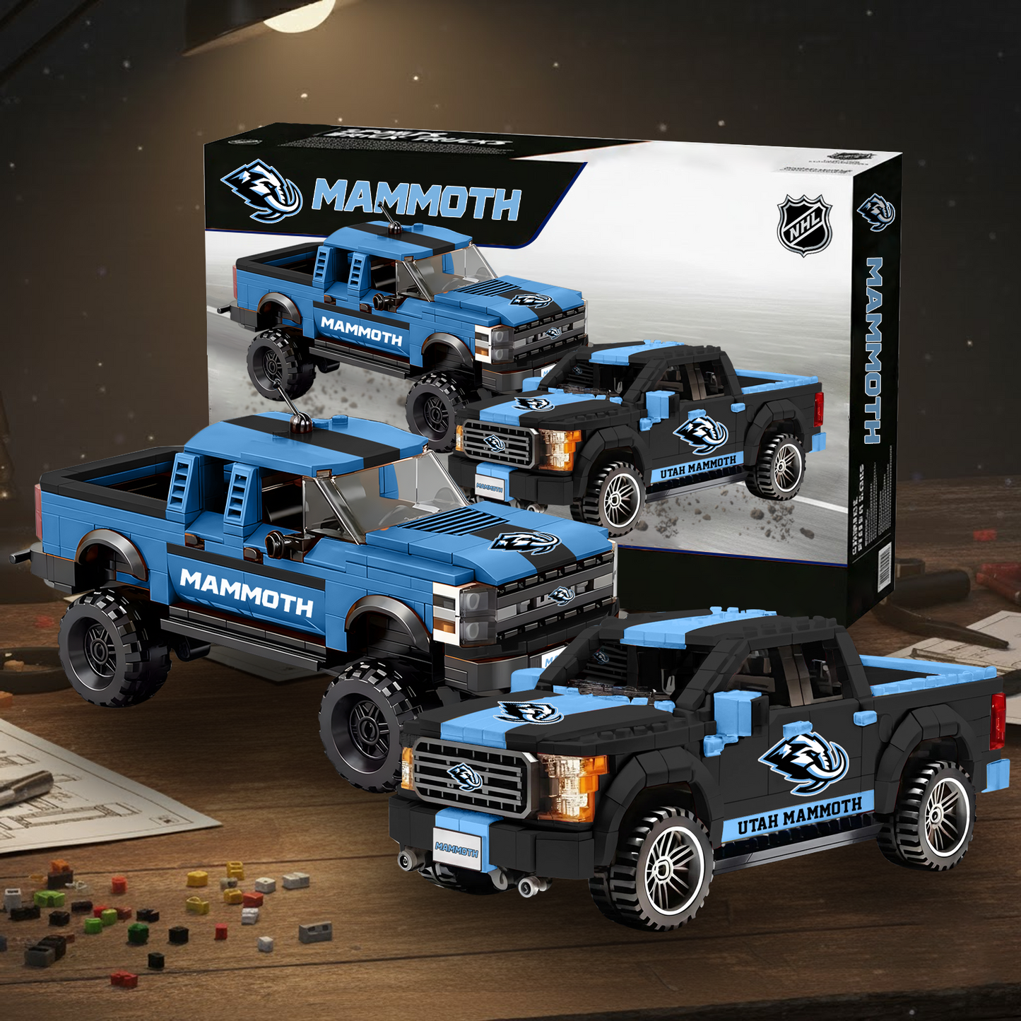 NHL Raptor Pickup Truck and Hockey Racing Trucks V1 NAK NHT
