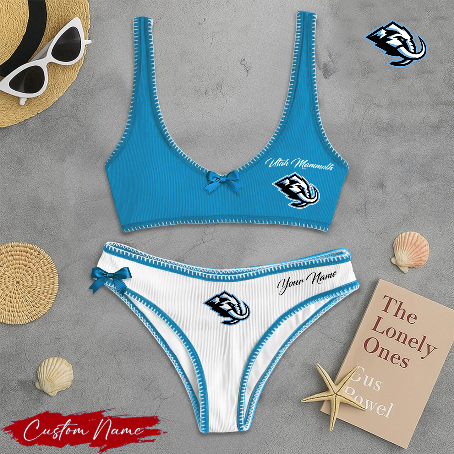 UTA X PREMIUM NHL BIKINI SET LIMITED EDITIONS FOR VALENTINES DAY NDT NHT