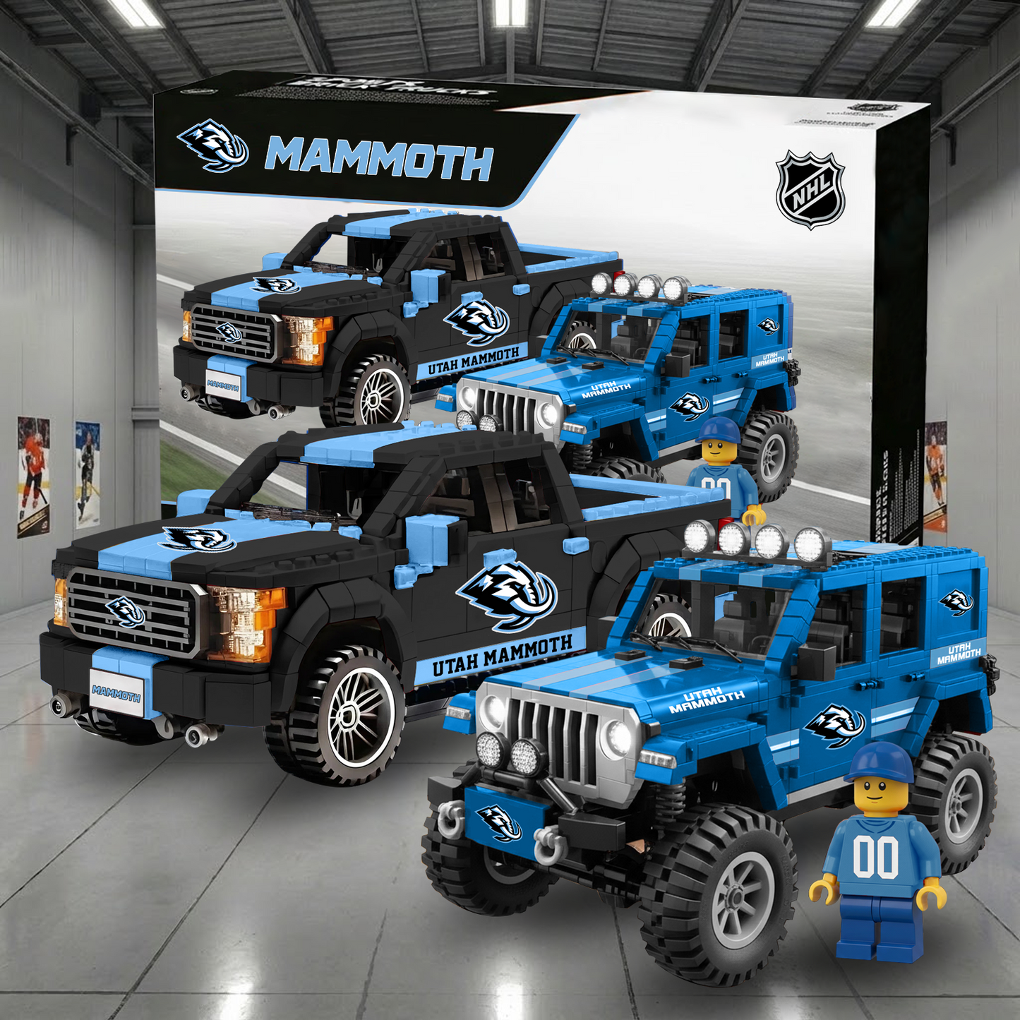 NHL Team Off-Road Vehicles and Hockey Racing Trucks V1 NAK NHT