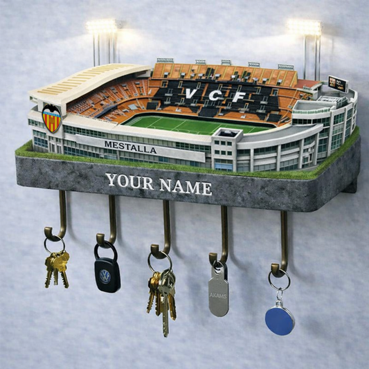 VAL Premium La Liga Wood Key Hanger DDT NTL