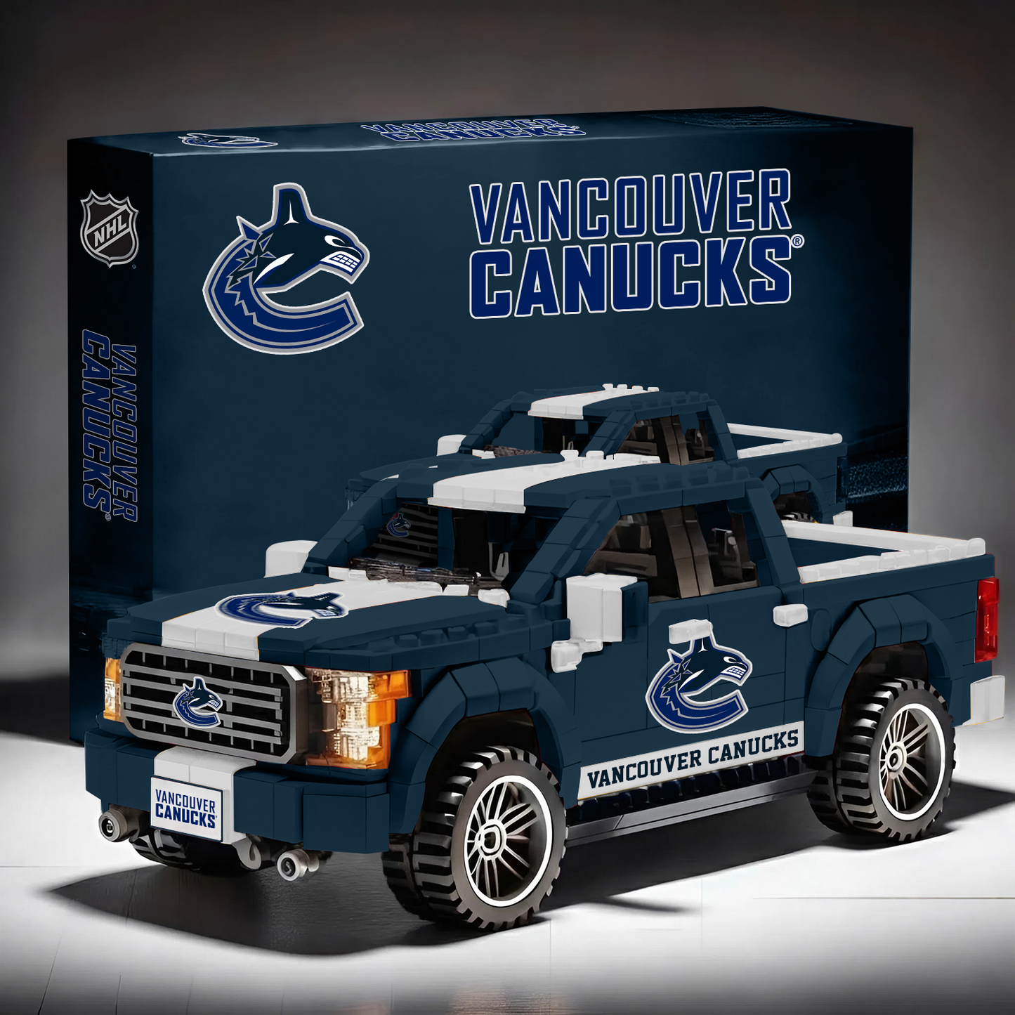 NHL 3D Racing Truck Model Building Block Set V1 NAK NHT