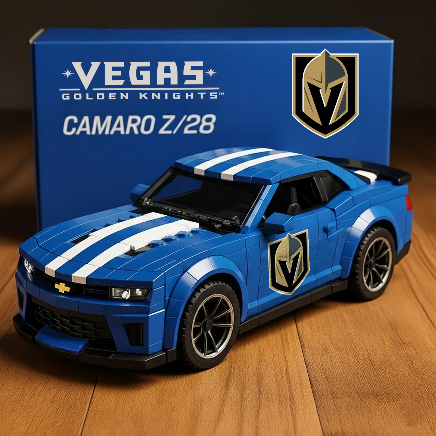 VGK x NHL Football Team Camaro Z28 DATND TANTD