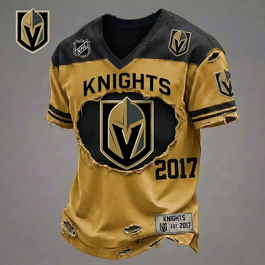VGK x NHL Luxury V6 Classic T-shirt DDT 040626 TTTZ