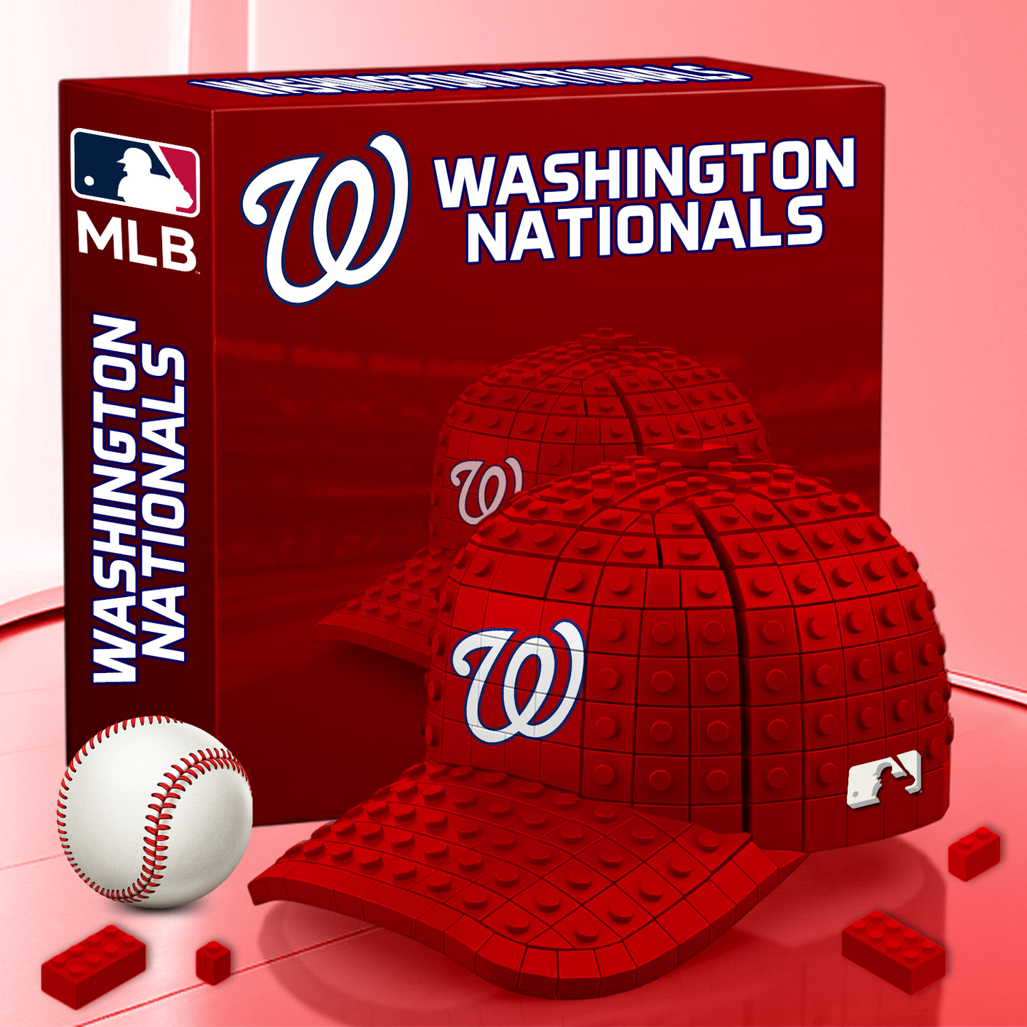 MLB 3D Baseball Cap Block Set V1 NAK PTTD