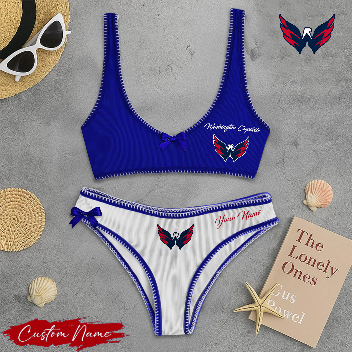 WAS X PREMIUM NHL BIKINI SET LIMITED EDITIONS FOR VALENTINES DAY NDT NHT