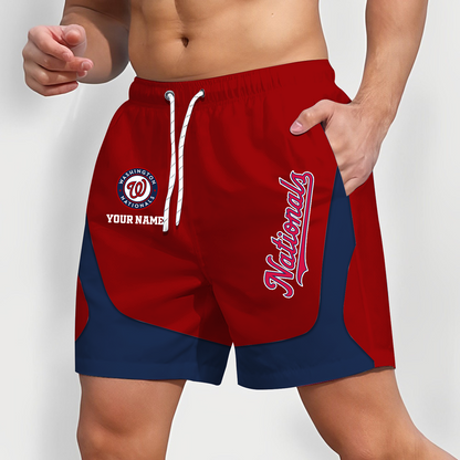 WAS x MLB Team Special Short Pants For Men Custom Name Gifts DATND TANTD