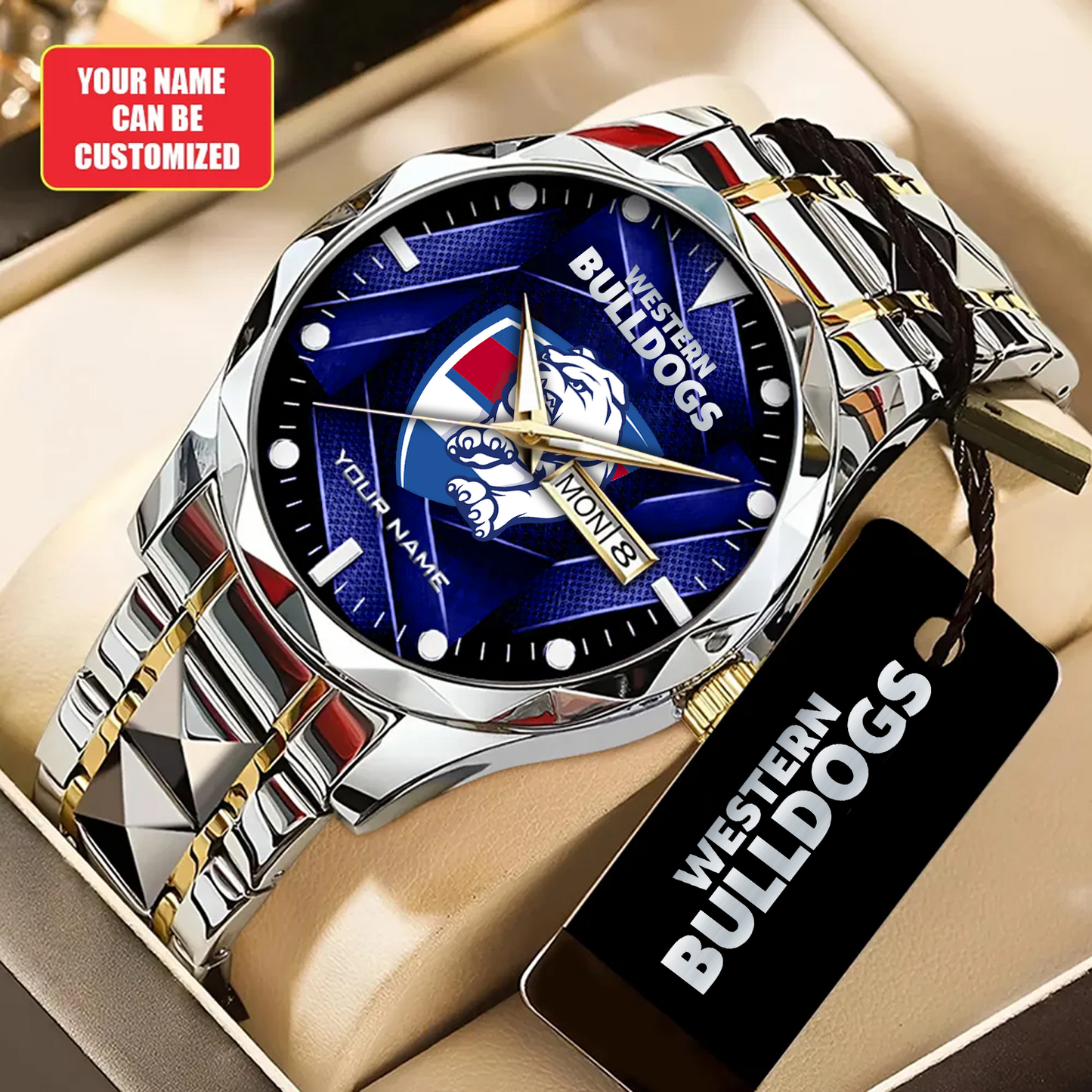 WB x AFL Alloy Luxury Quartz Watch DATND TANTD
