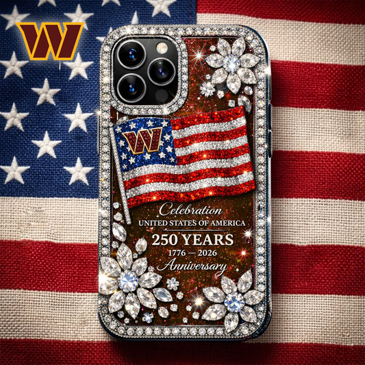 WC Premium NFL Celebration United States Of America 250 Years Luxury Phone Case DDT CTND