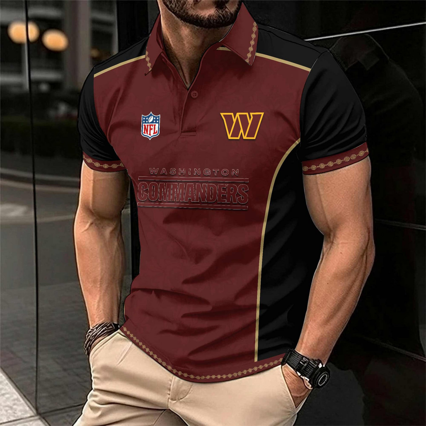 WC x NFL Luxury Polo Shirt 150626