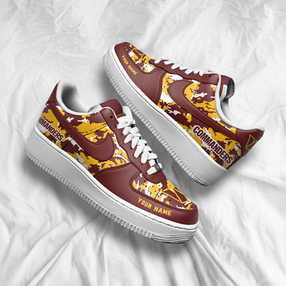 WC x NFL Premium Camo AF1 Sneakers DDT CTND