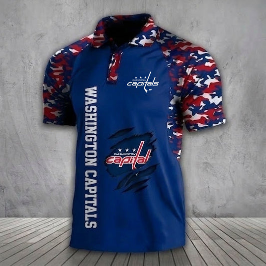 WC x NHL Premium Camouflage Polo DDT TTTZ