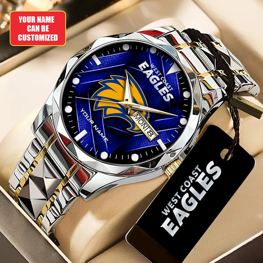 WCE x AFL Alloy Luxury Quartz Watch DATND TANTD