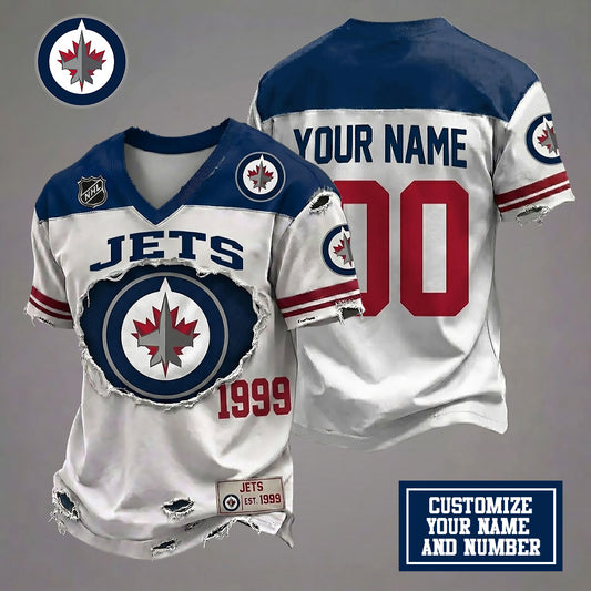 WJ x Customize NHL Luxury Classic T-shirt DDT 010626 TTTZ