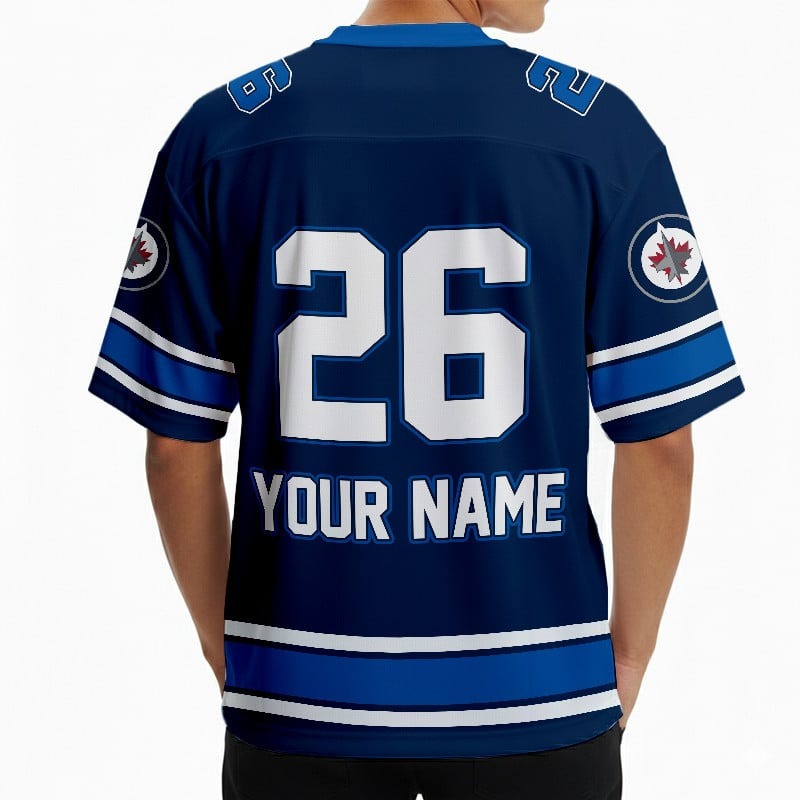 WJ x Hockey Ice Short Sleeves Jersey Shirt Custom Any Number Gift DDT TTTZ