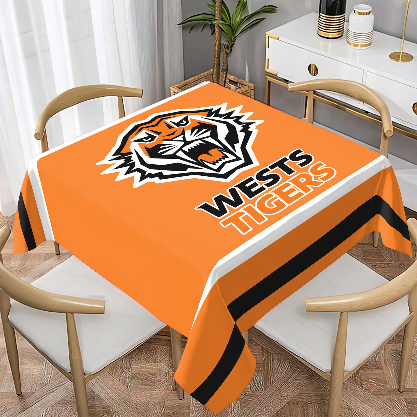 WST Premium NRL Square Tablecloth For Fan NDT NHT