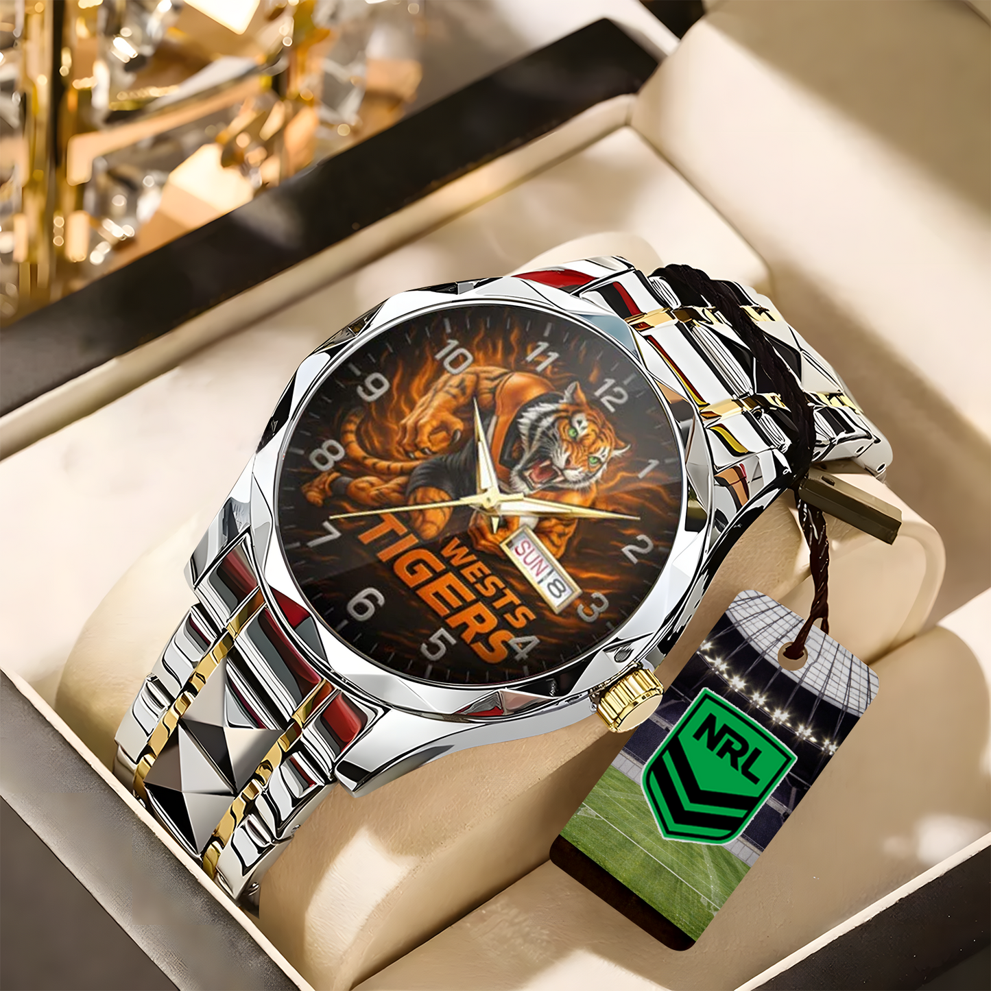 WST X PREMIUM NRL New Mascot Luxury Hand Watch 2026 NDT NHT