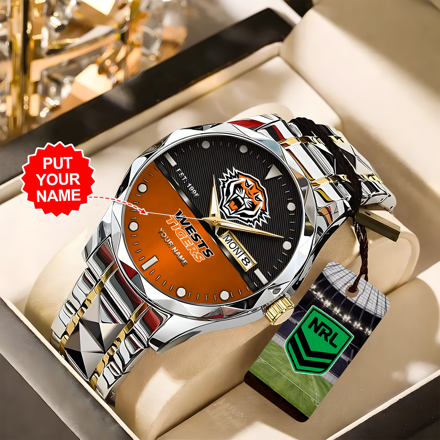 WST X Premium Nrl Alloy Luxury Quartz Watch Limited Edition NDT NHT