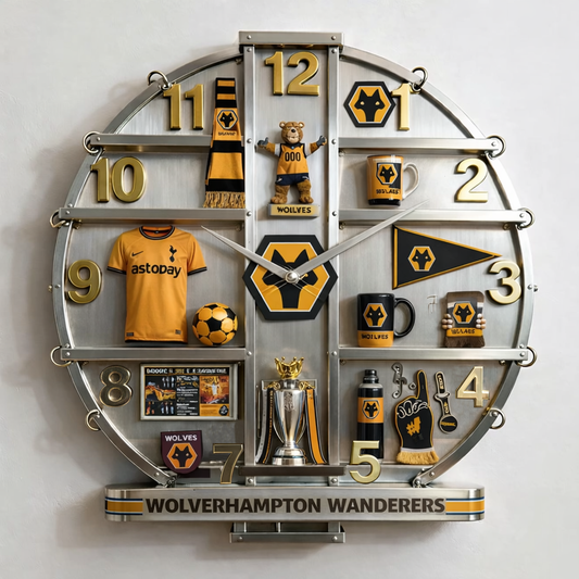 WW x EPL 3D Visual Effect Acrylic Wall Clock DDT CTND