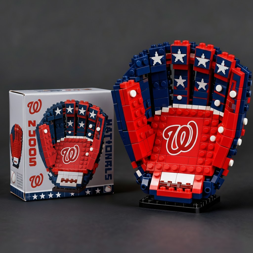 MLB Teams Baseball Glove Building Block Set Ver.2 DDT NTL