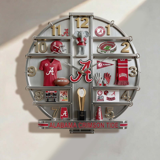ALA x MLB Home Decorative 3D Visual Effect Acrylic Wall Clock NAK CTKT