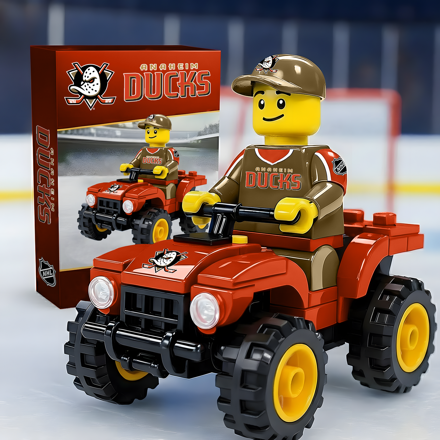 ANA X NHL Team Off-Road Vehicle Building Block Set NAK NHT