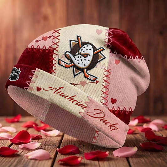 ANA X NHL Warm Hearts Beanie - Valentine Gift V1 NAK NHT