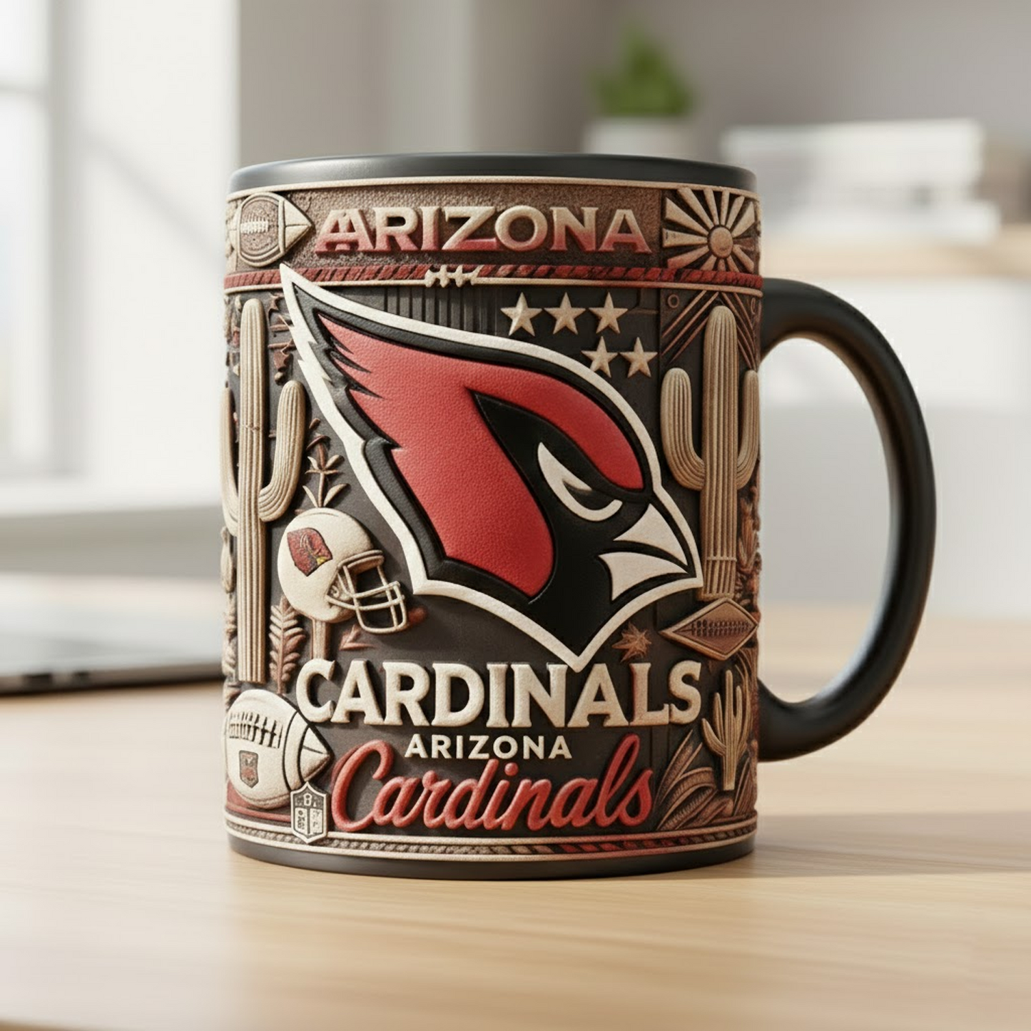 ARI X NFL football team Mug Series- Limited Edition Collectible NAK NHT