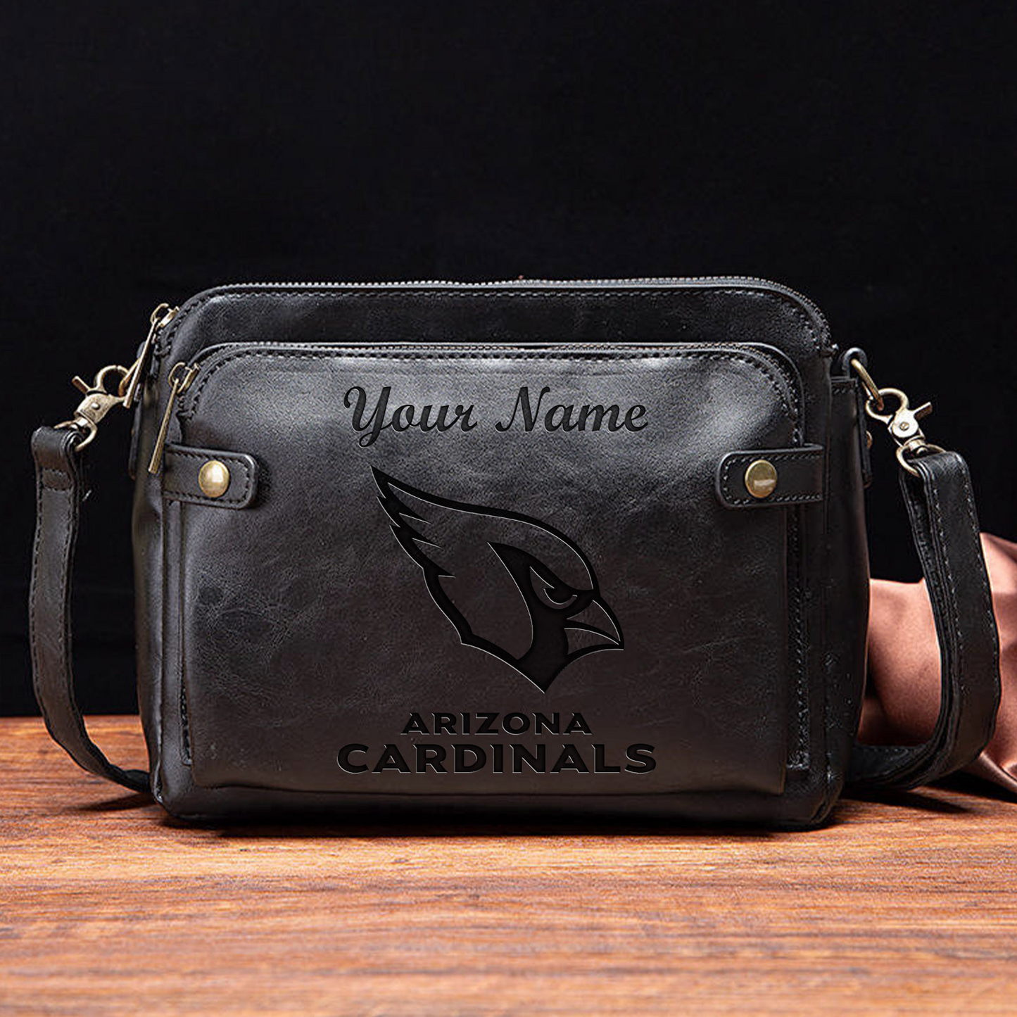 ARI x NFL Shoulder Crossbody Handbag DATND TANTD