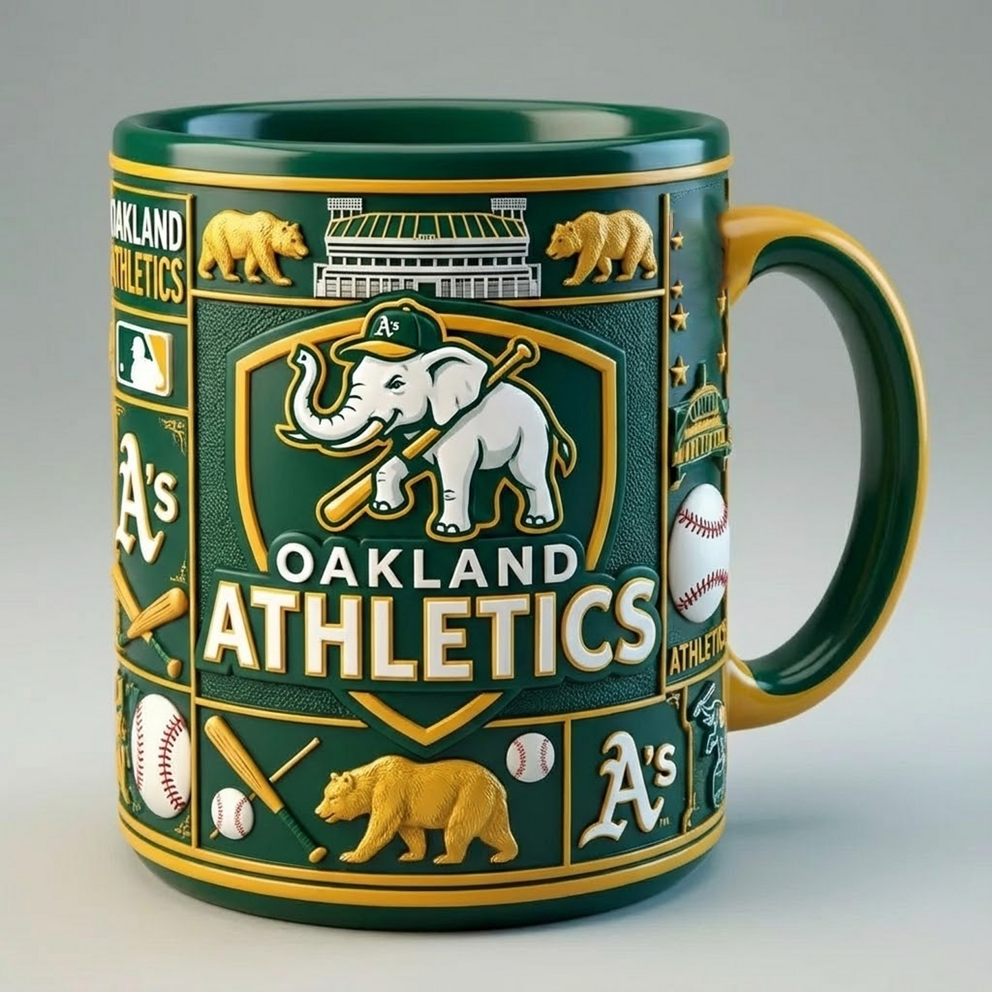 ATH X MLB football team Mug Series - Limited Edition Collectible NAK NHT