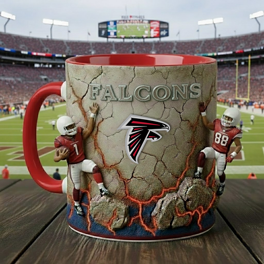 ATL X NFL Coffee Accent Mug - Personalized Gifts NAK NHT