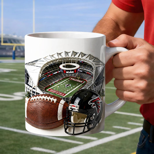 ATL x NFL Legend Stadium Game Day Mug NAK NHM