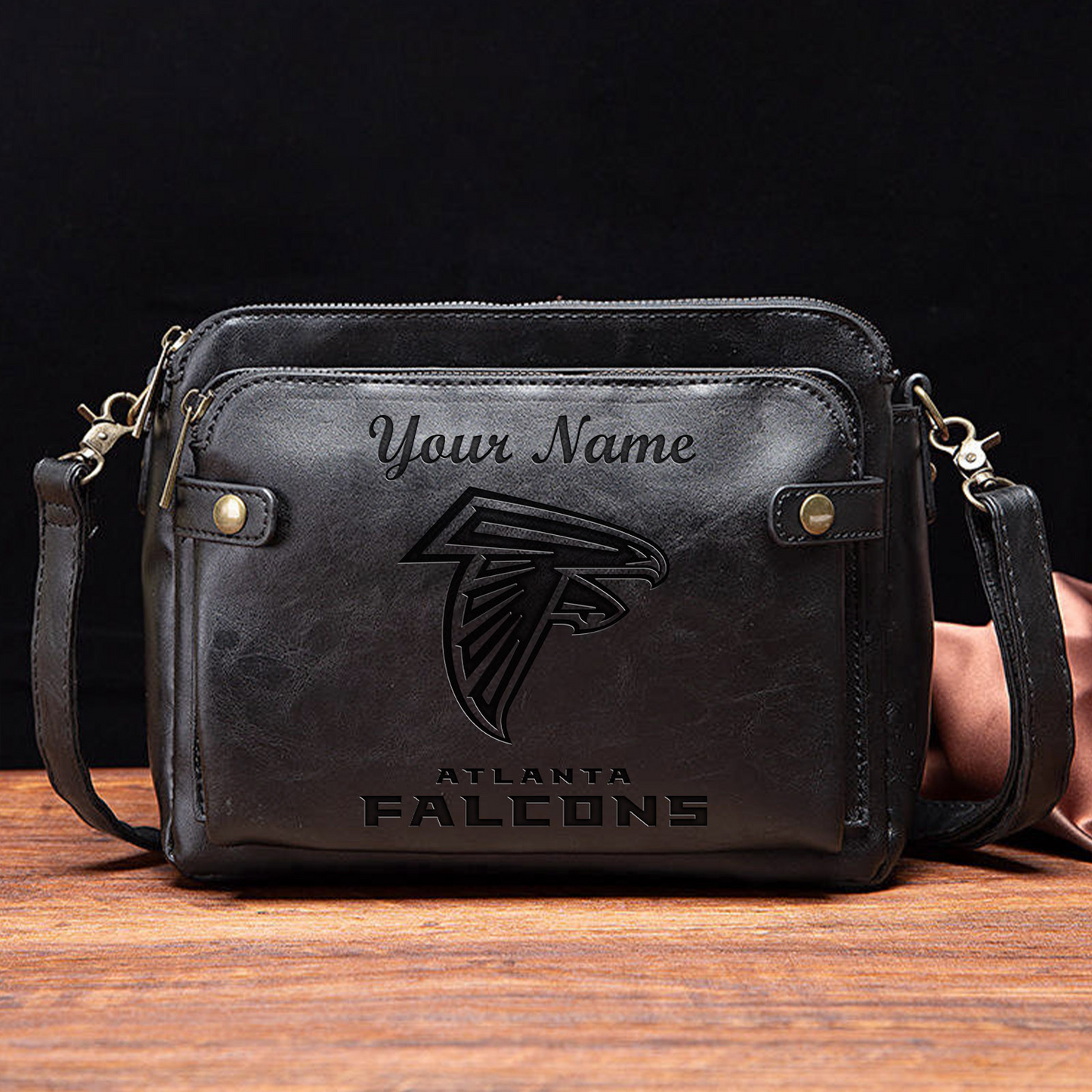 ATL x NFL Shoulder Crossbody Handbag DATND TANTD