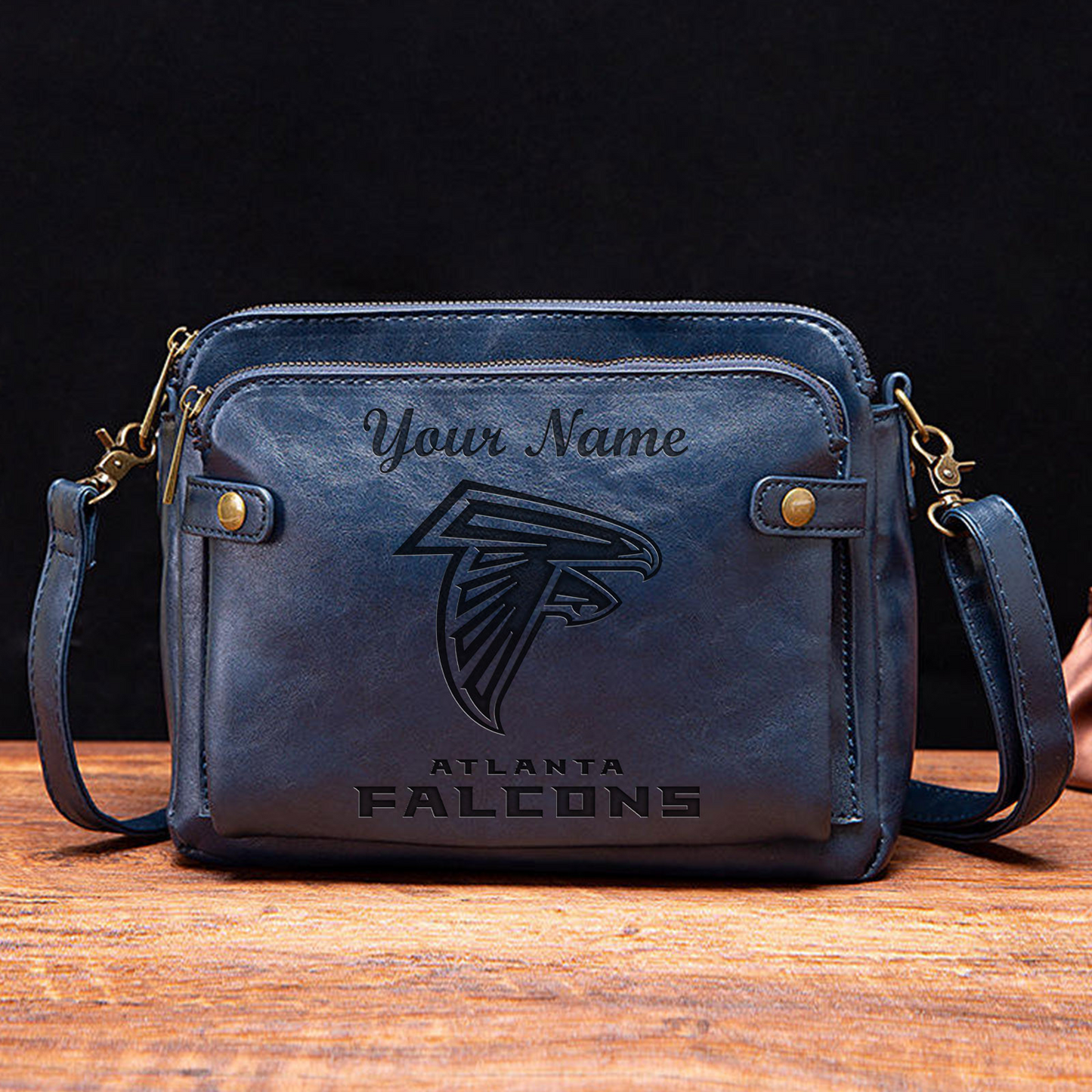 ATL x NFL Shoulder Crossbody Handbag DATND TANTD