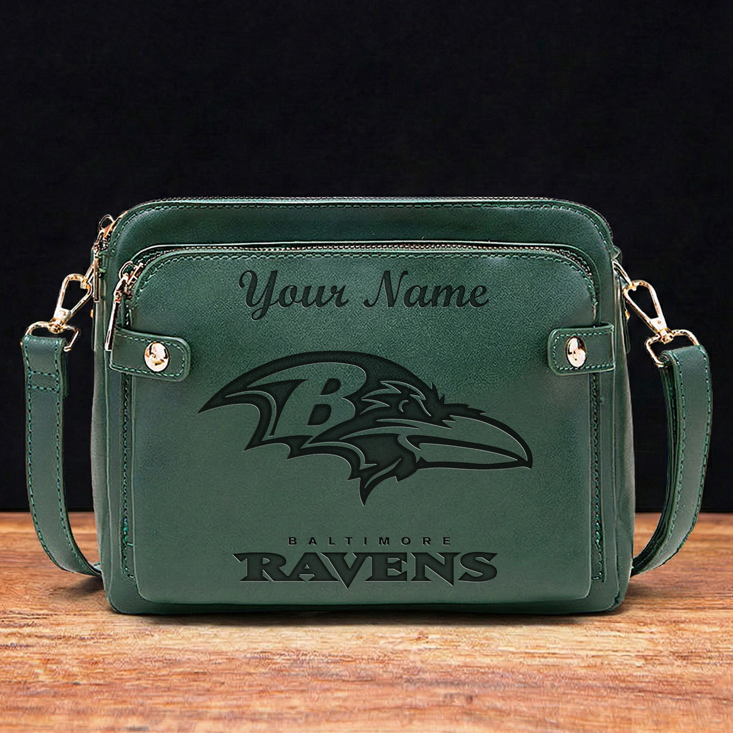 BAL x NFL Shoulder Crossbody Handbag DATND TANTD