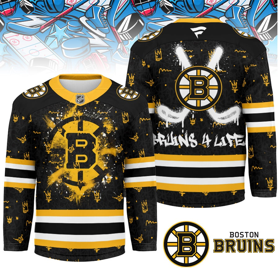 BB Premium NHL Graffiti My Team 4 Life Hockey Jersey DDT NTL
