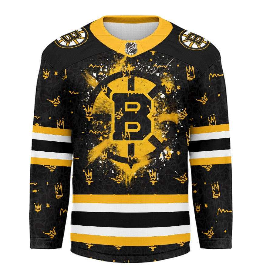 BB Premium NHL Graffiti My Team 4 Life Hockey Jersey DDT NTL