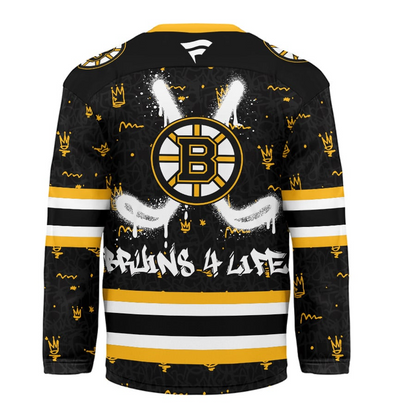 BB Premium NHL Graffiti My Team 4 Life Hockey Jersey DDT NTL