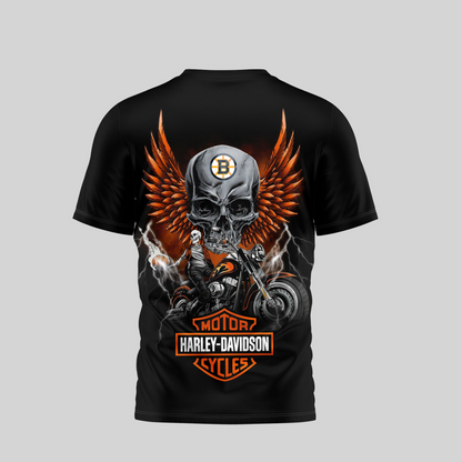 BB Premium NHL Motorcycle 3D Shirt DDT CTND