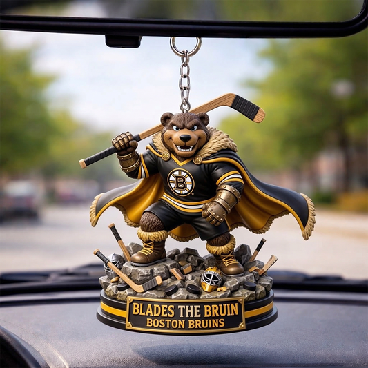 BB x NHL Guardian Mascot Car Decor NAK TTT