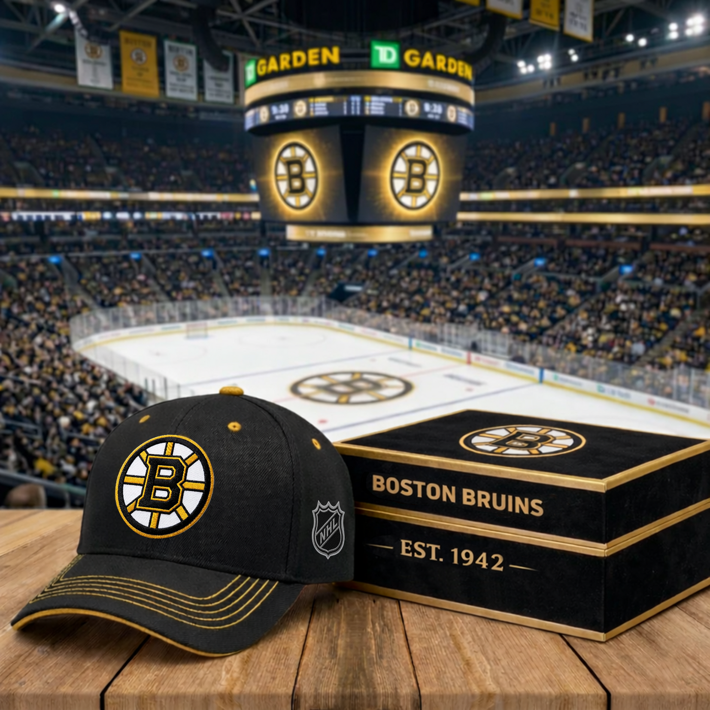 BOS x NHL Classic Fan Snapback Hat NAK NHT