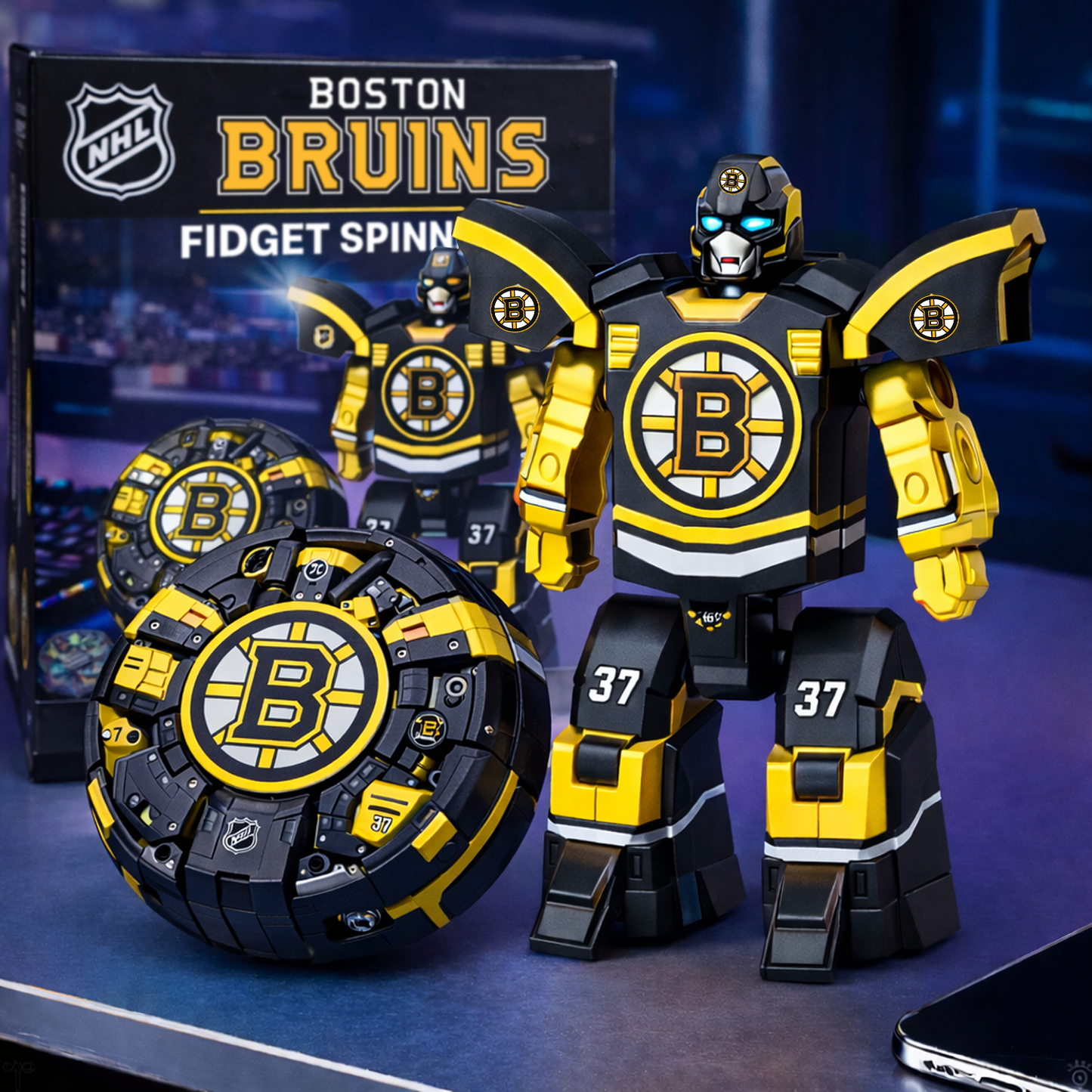 BOS x NHL Fidget Spinner DatND DVT