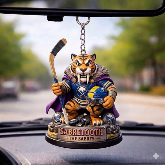BS x NHL Guardian Mascot Car Decor NAK TTT