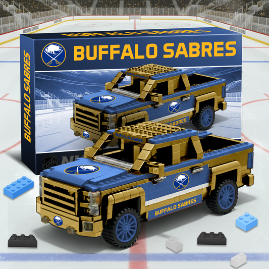 BUF NHL 3D Racing Truck Model Building Block Set V2 NAK PTTD