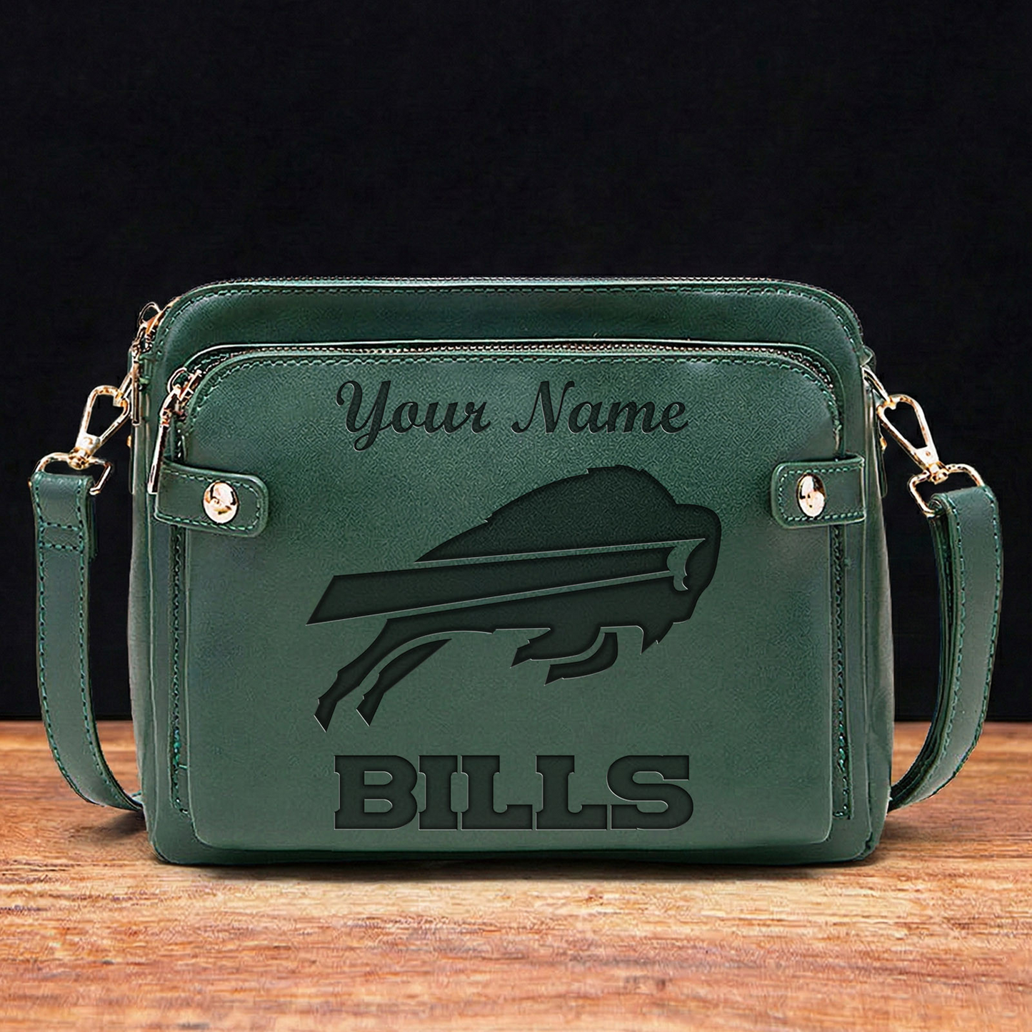 BUF x NFL Shoulder Crossbody Handbag DATND TANTD
