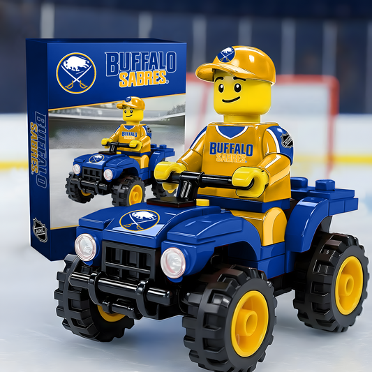 BUF X NHL Team Off-Road Vehicle Building Block Set NAK NHT