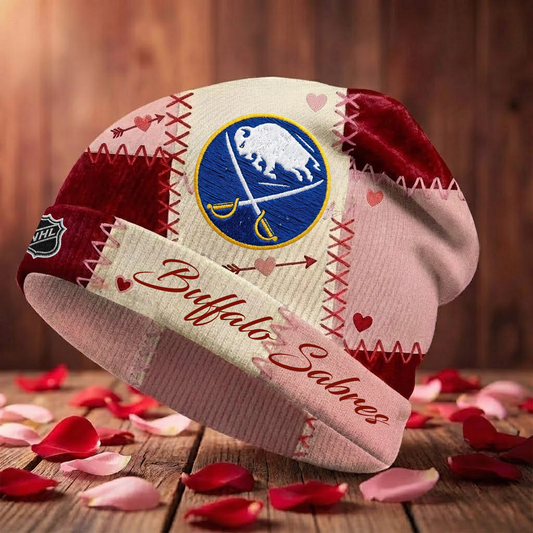 BUF X NHL Warm Hearts Beanie - Valentine Gift V1 NAK NHT