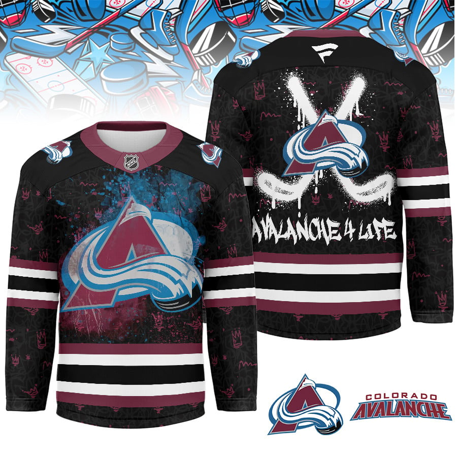 CA Premium NHL Graffiti My Team 4 Life Hockey Jersey DDT NTL